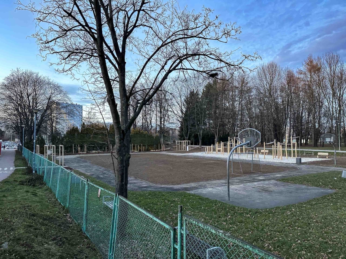 Rzeszów - Rewitalizacja części Parku Sybiraków [grudzień 2024]
