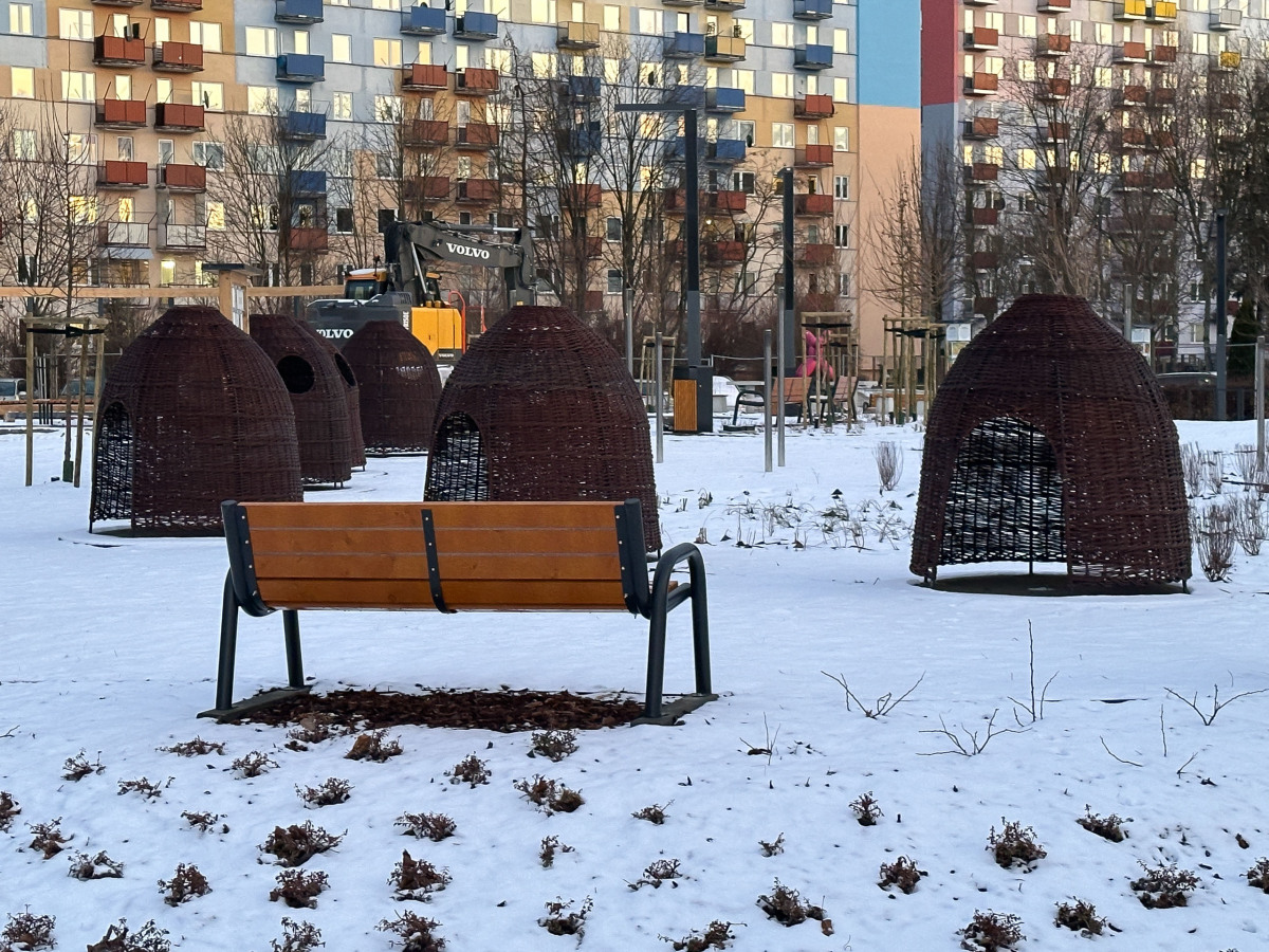 Rzeszów - Budowa ogrodu kieszonkowego na osiedlu Nowe Miasto [styczeń 2025]