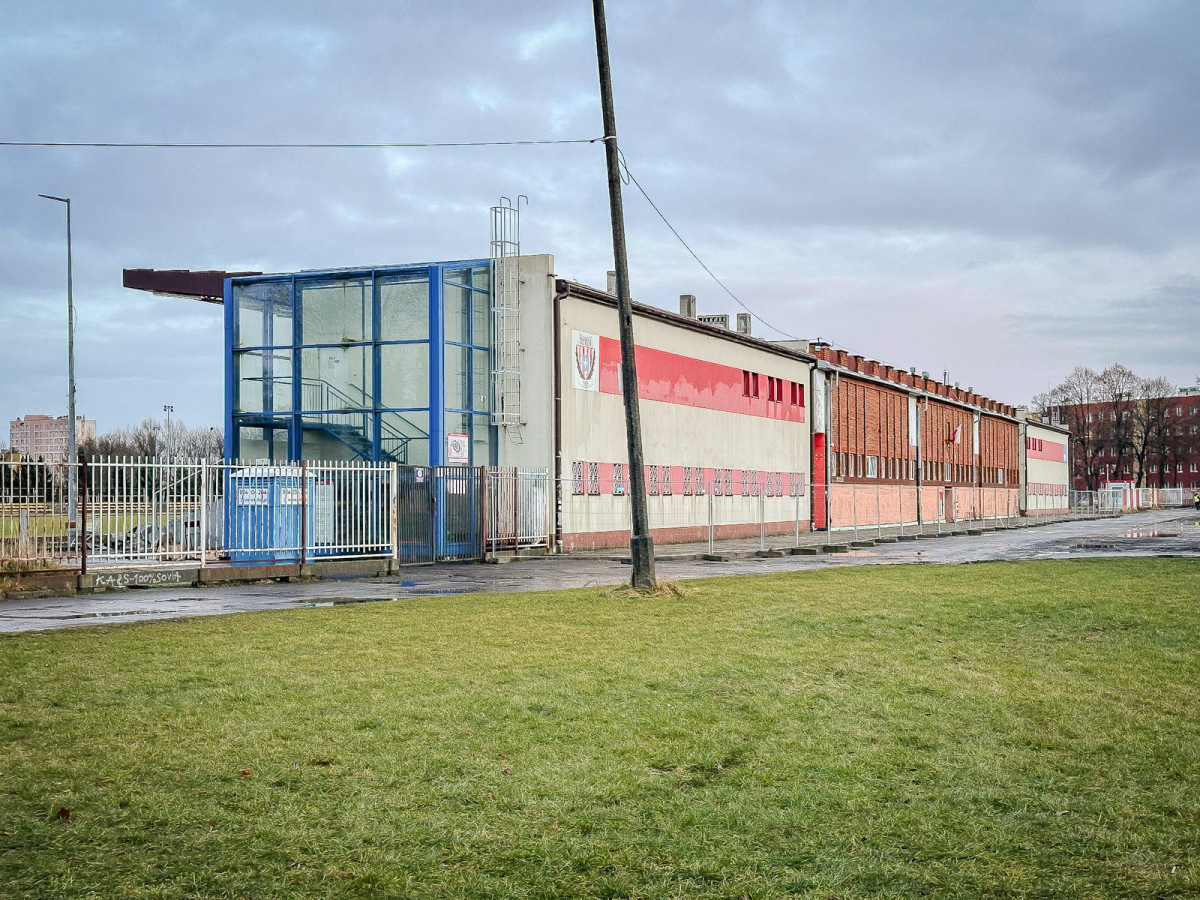 Rzeszów - Prace rozbiórkowe na stadionie Resovii przy ul. Wyspiańskiego