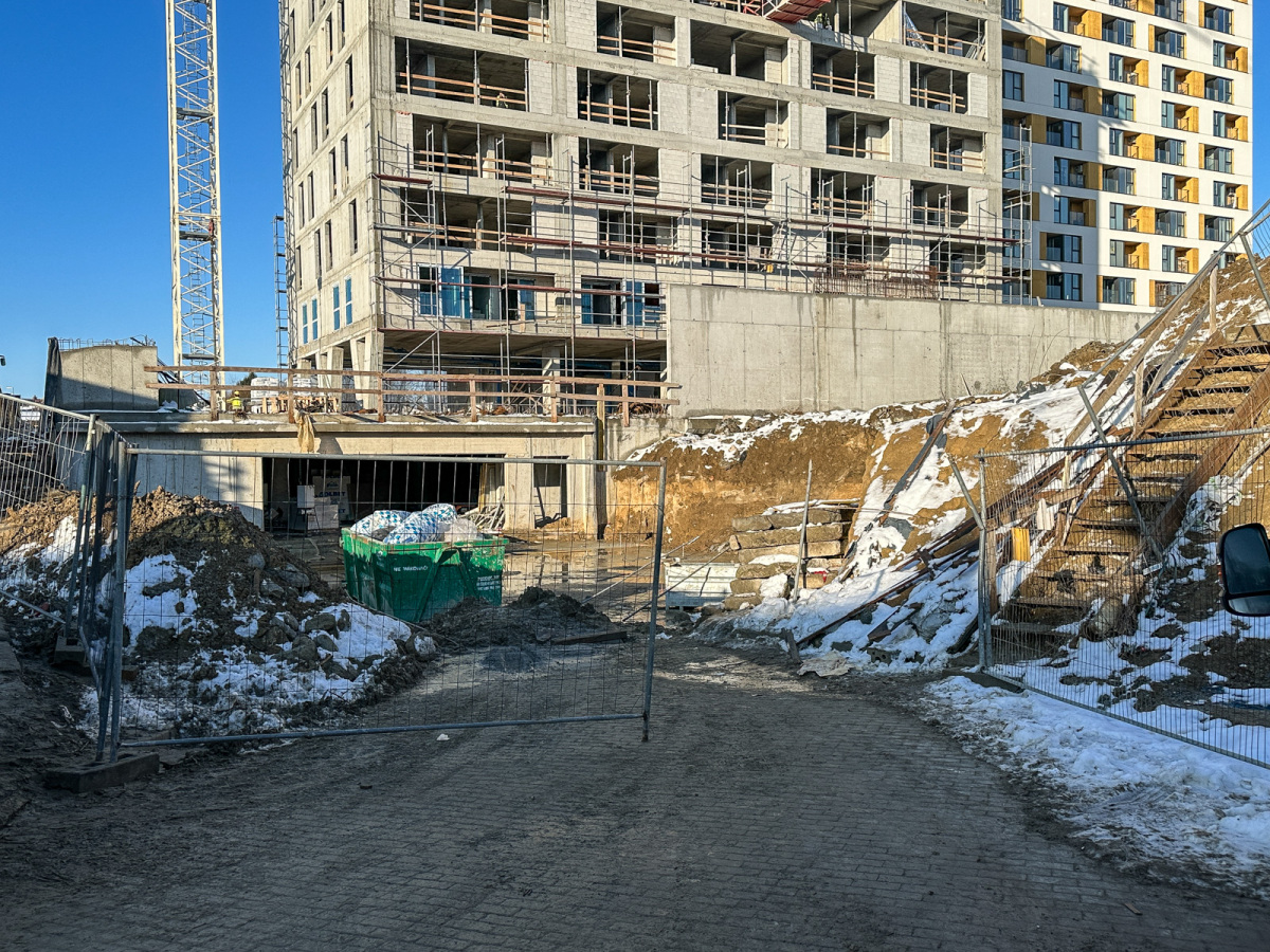 Rzeszów - II etap budowy kompleksu KrakoVska w Rzeszowie [styczeń 2025]