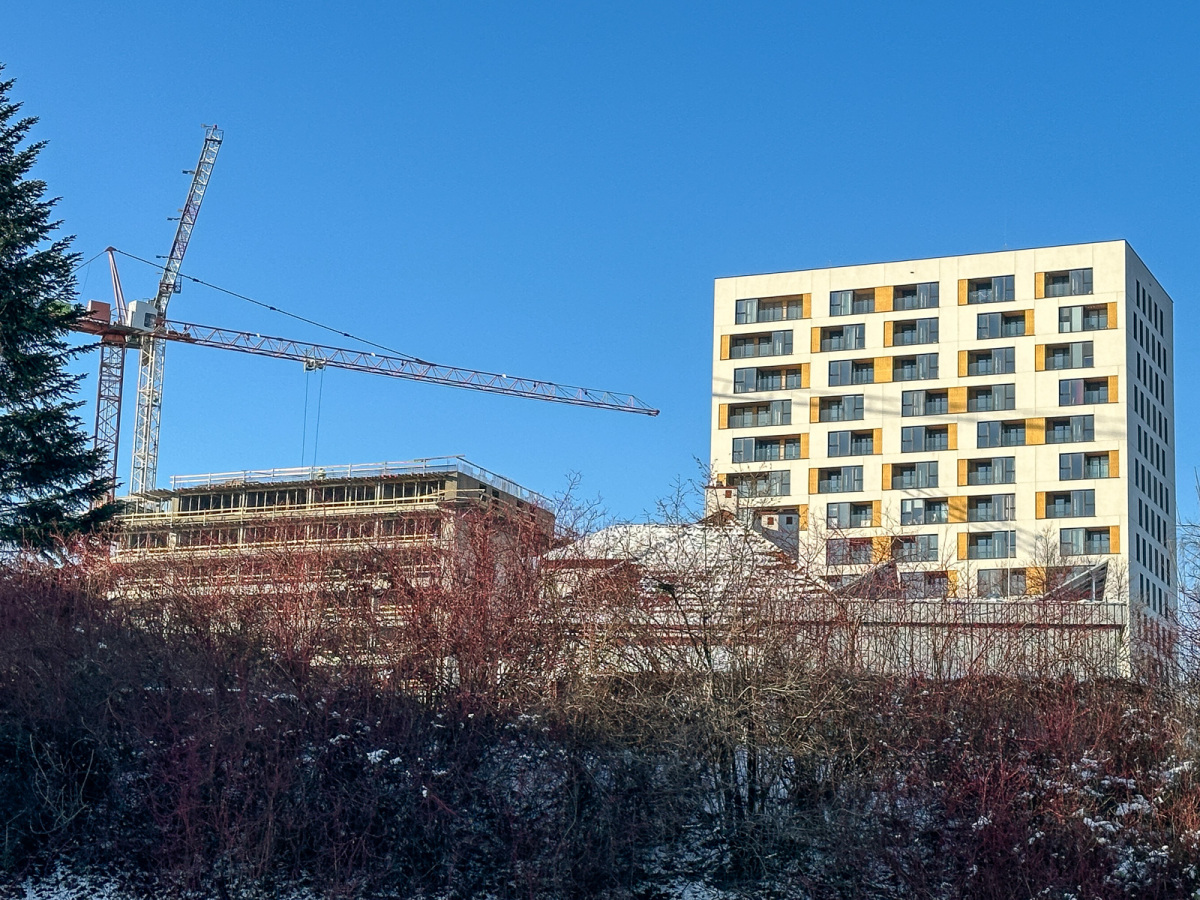 Rzeszów - II etap budowy kompleksu KrakoVska w Rzeszowie [styczeń 2025]