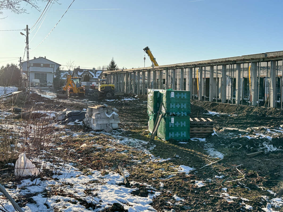 Rzeszów - Budowa żłobka na osiedlu Drabinianka [styczeń 2025]