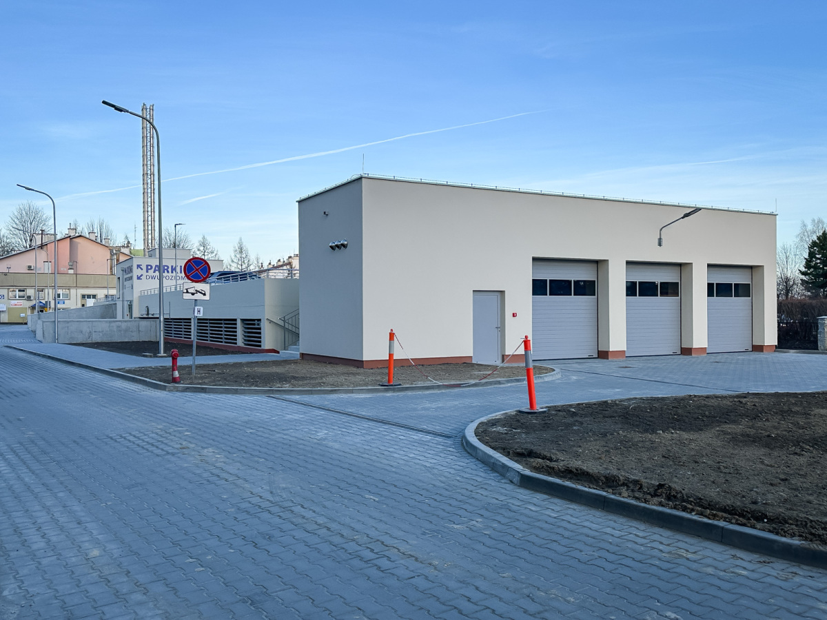 Rzeszów - Nowy parking dwupoziomowy przy szpitalu MSWiA w Rzeszowie