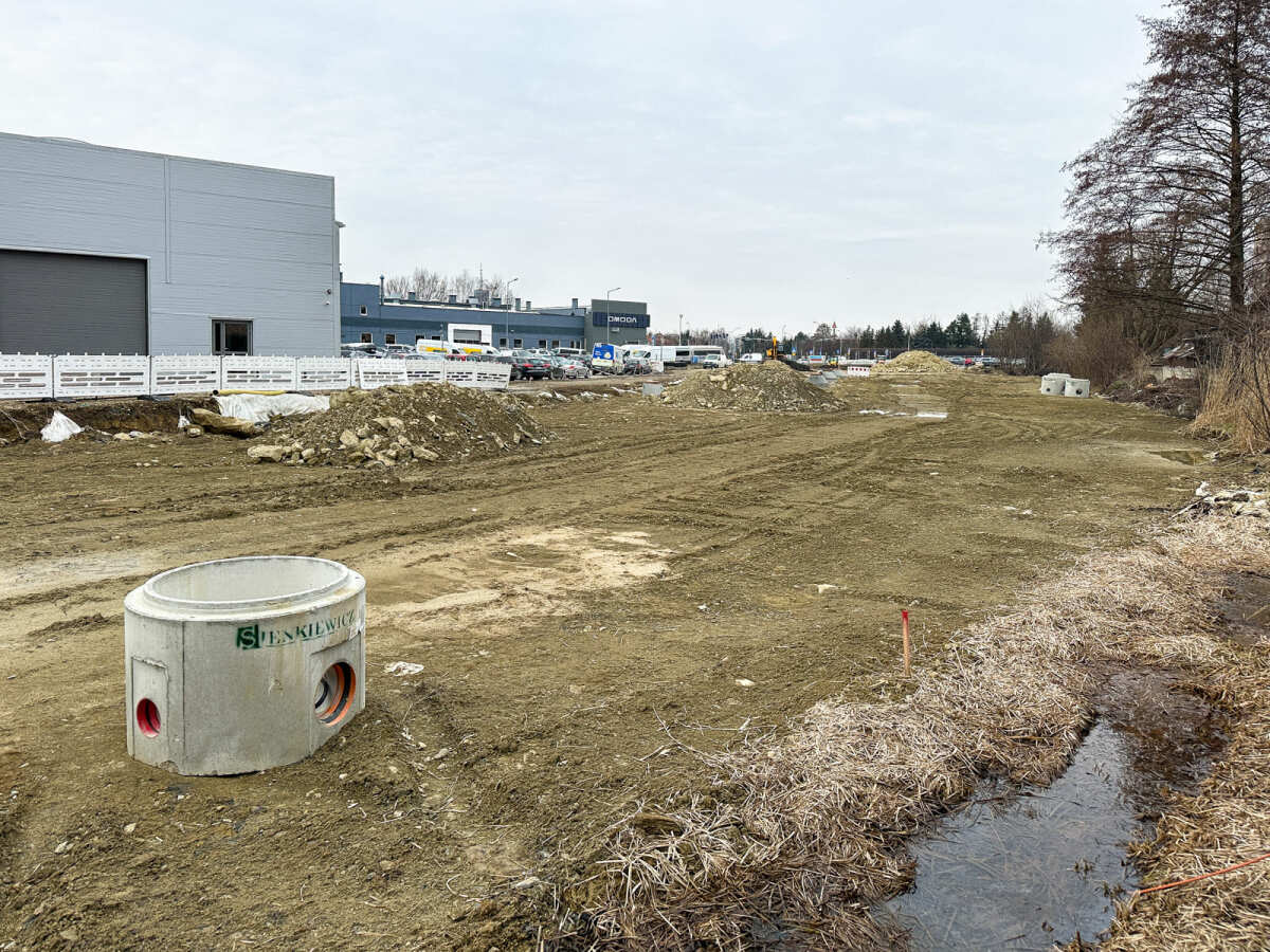 Rzeszów -  Budowa drogi, która połączy ulice Krzyżanowskiego i Wieniawskiego [luty 2025]