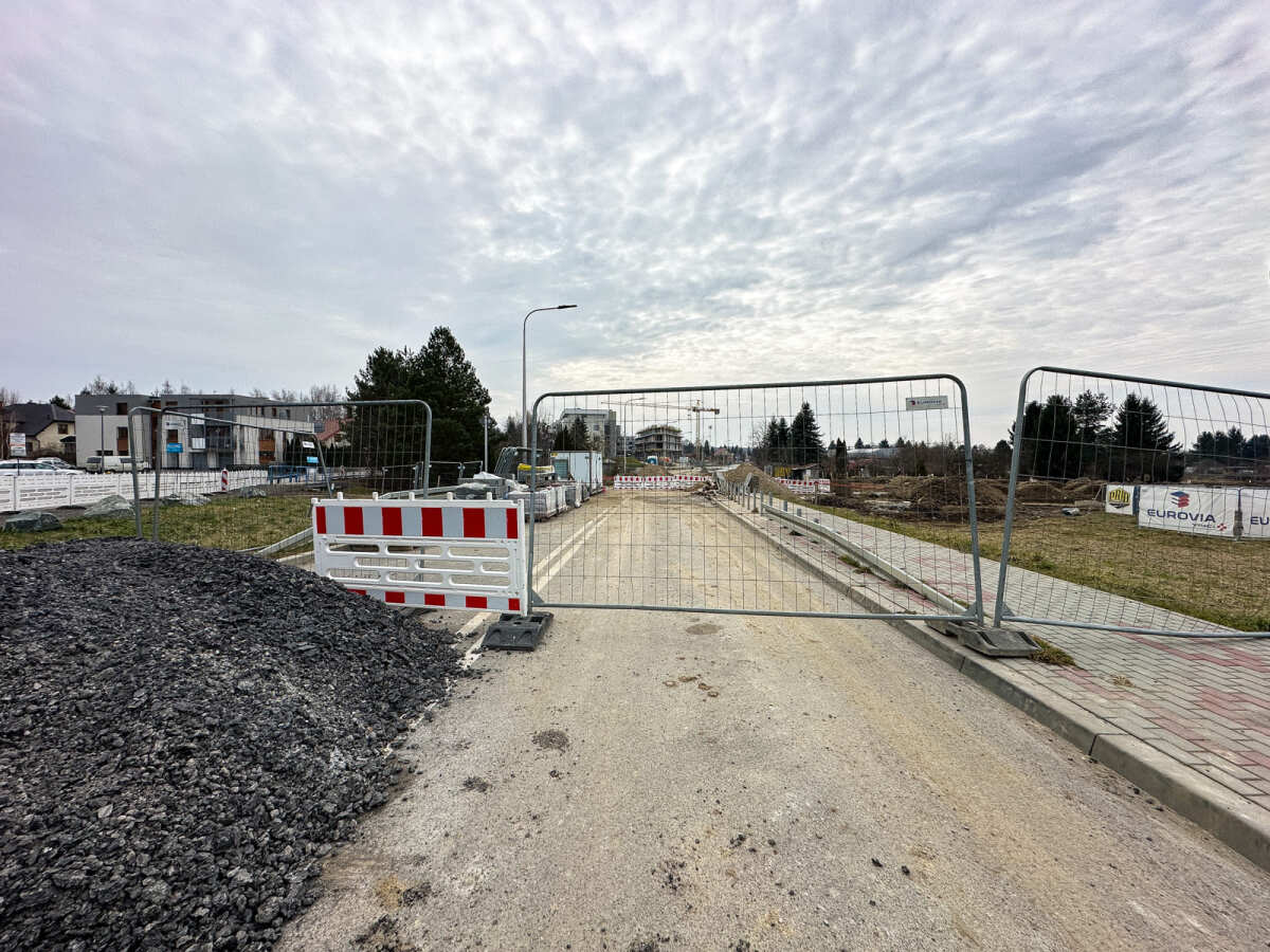 Rzeszów -  Budowa drogi, która połączy ulice Krzyżanowskiego i Wieniawskiego [luty 2025]