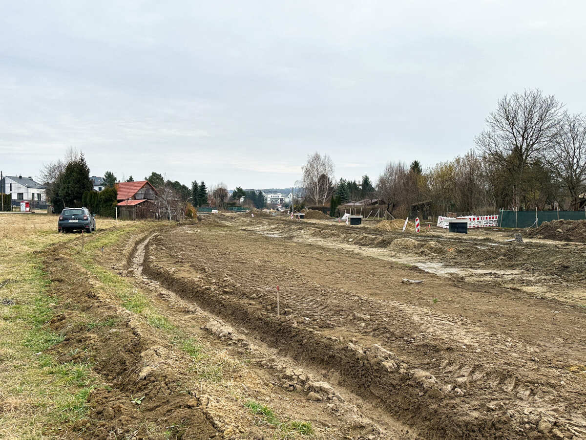 Rzeszów -  Budowa drogi, która połączy ulice Krzyżanowskiego i Wieniawskiego [luty 2025]