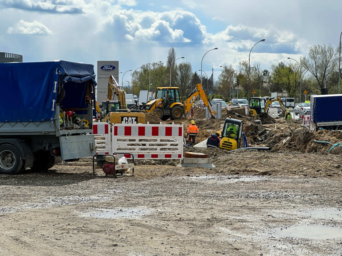 Rzeszów - Budowa połączenia al. Krzyżanowskiego z ul. Wieniawskiego [kwiecień 2025]