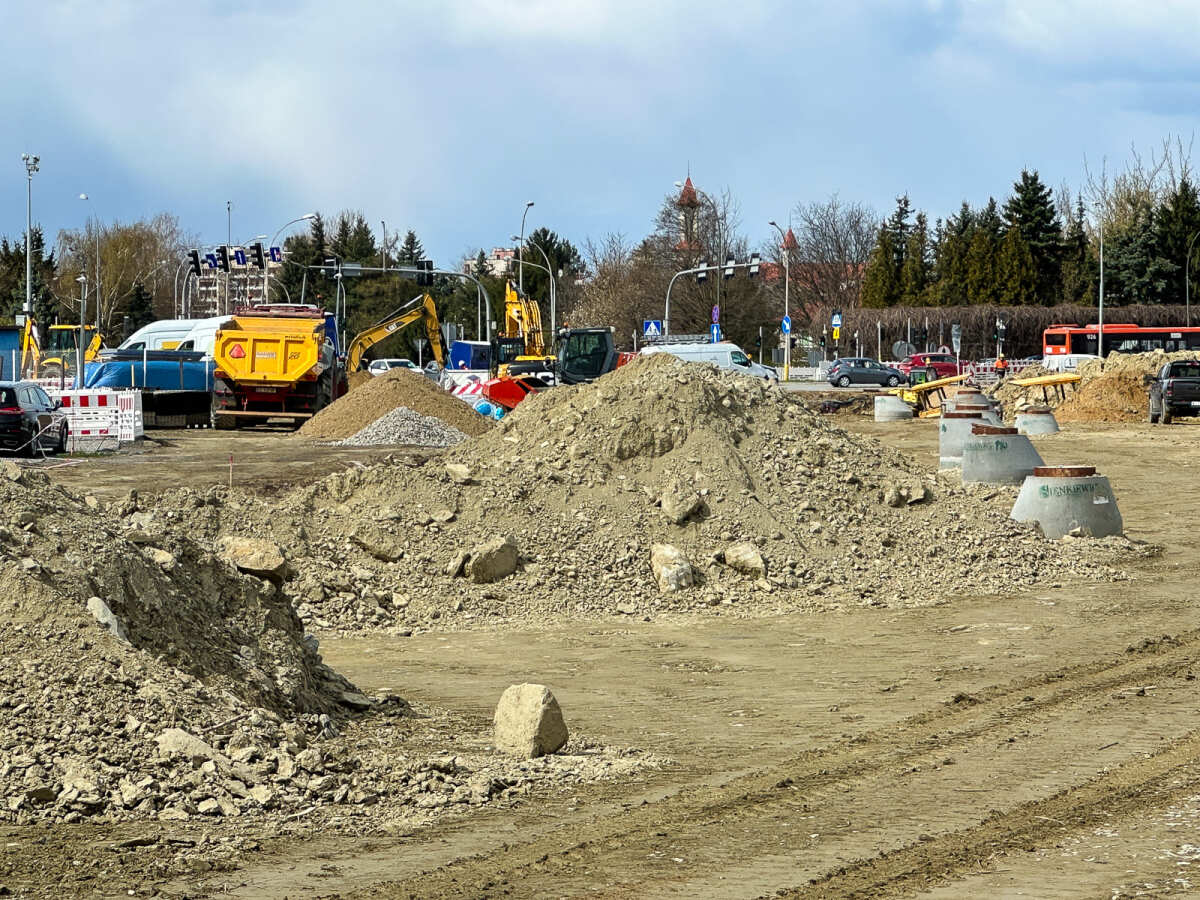 Rzeszów - Budowa połączenia al. Krzyżanowskiego z ul. Wieniawskiego [kwiecień 2025]