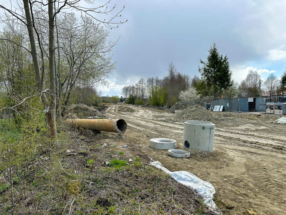 Rzeszów - Budowa połączenia al. Krzyżanowskiego z ul. Wieniawskiego [kwiecień 2025]