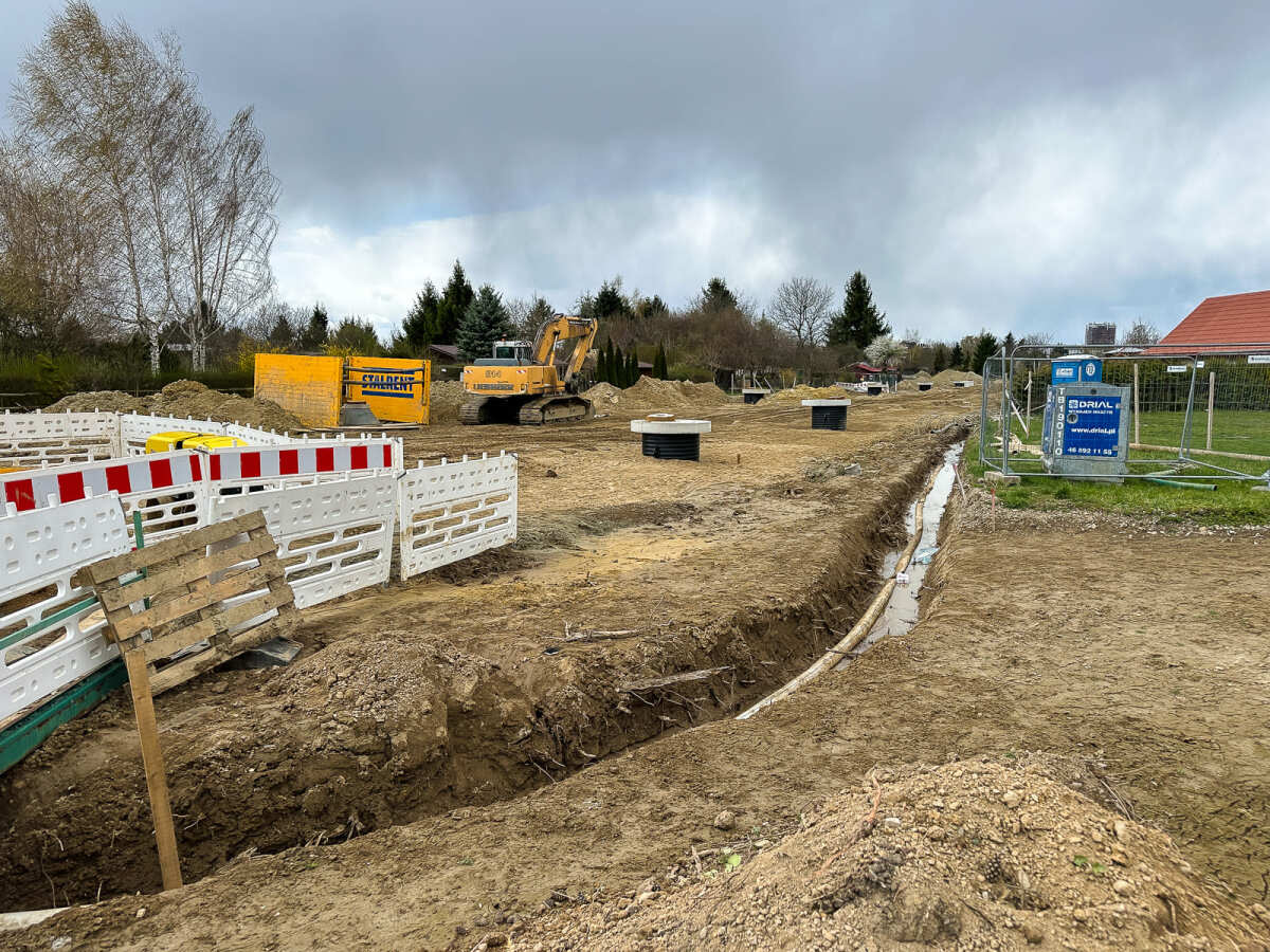Rzeszów - Budowa połączenia al. Krzyżanowskiego z ul. Wieniawskiego [kwiecień 2025]