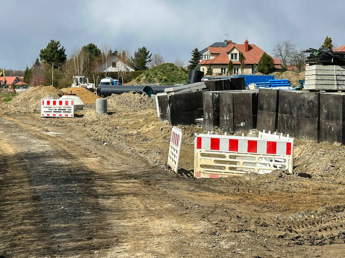 Rzeszów - Budowa połączenia al. Krzyżanowskiego z ul. Wieniawskiego [kwiecień 2025]