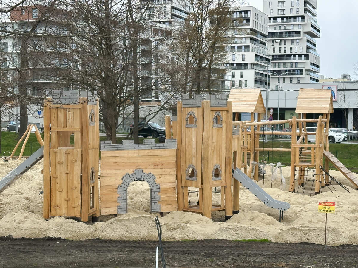 Rzeszów - Rewitalizacja parku na osiedlu Słocina [kwiecień 2025]