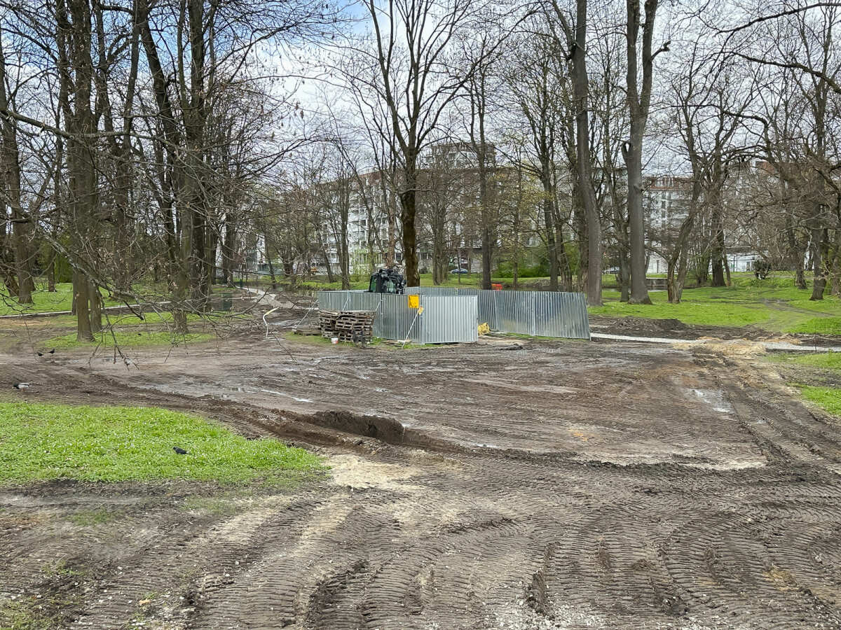 Rzeszów - Rewitalizacja parku na osiedlu Słocina [kwiecień 2025]