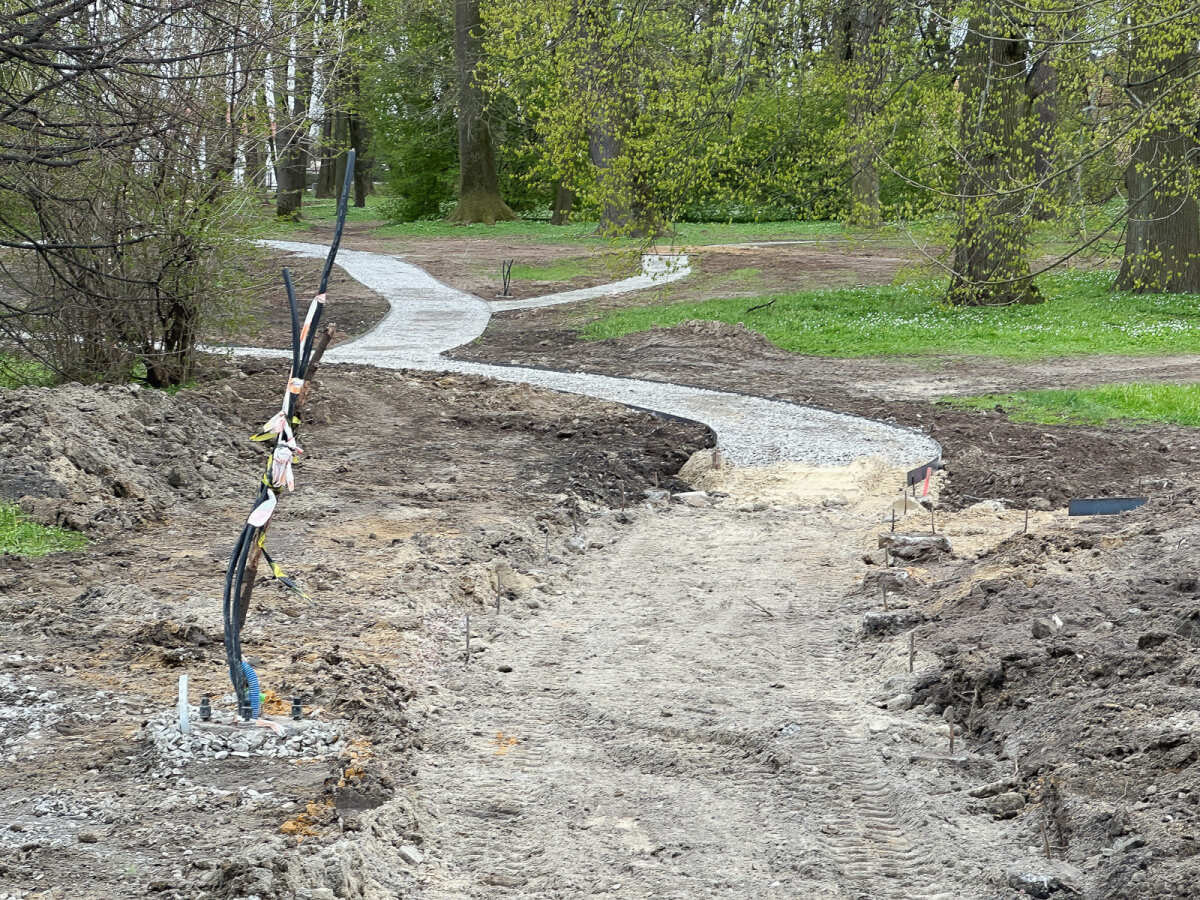 Rzeszów - Rewitalizacja parku na osiedlu Słocina [kwiecień 2025]