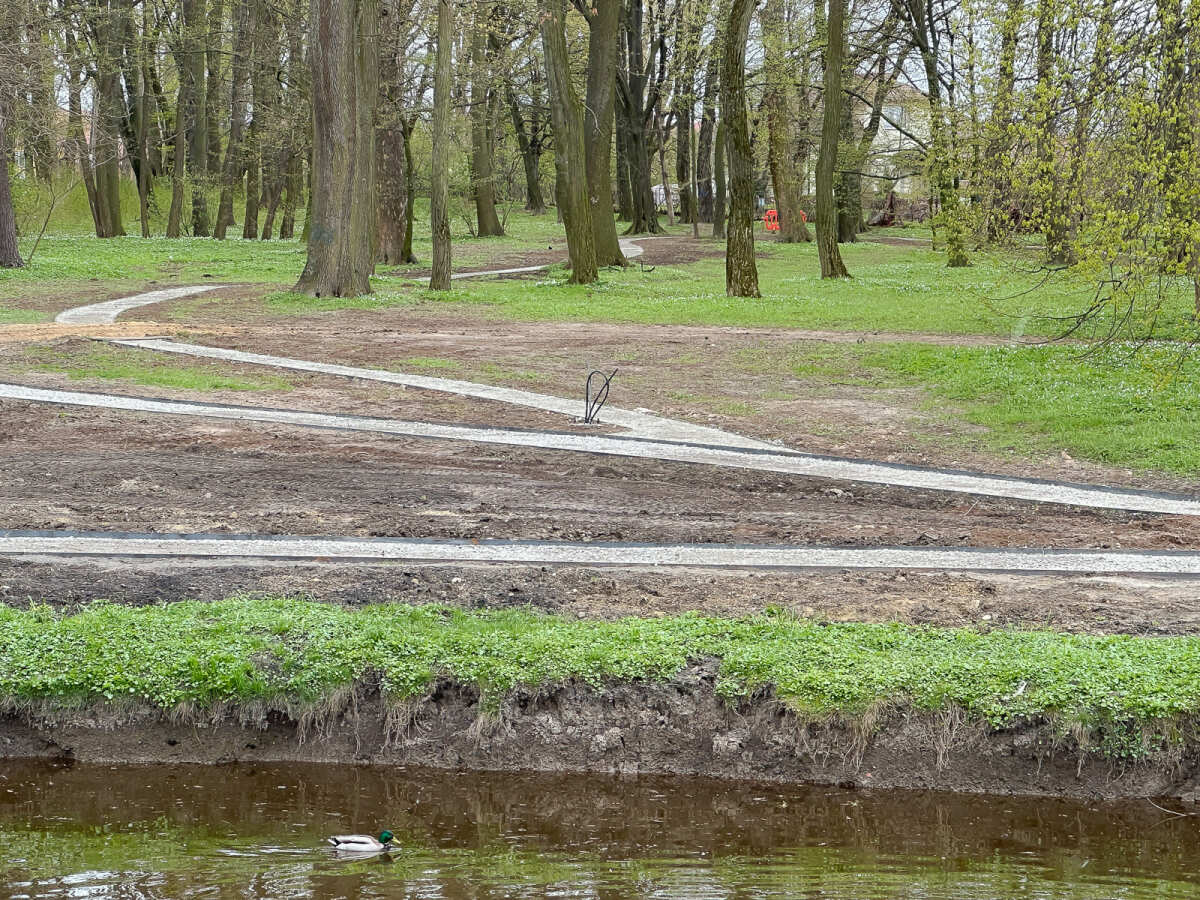 Rzeszów - Rewitalizacja parku na osiedlu Słocina [kwiecień 2025]