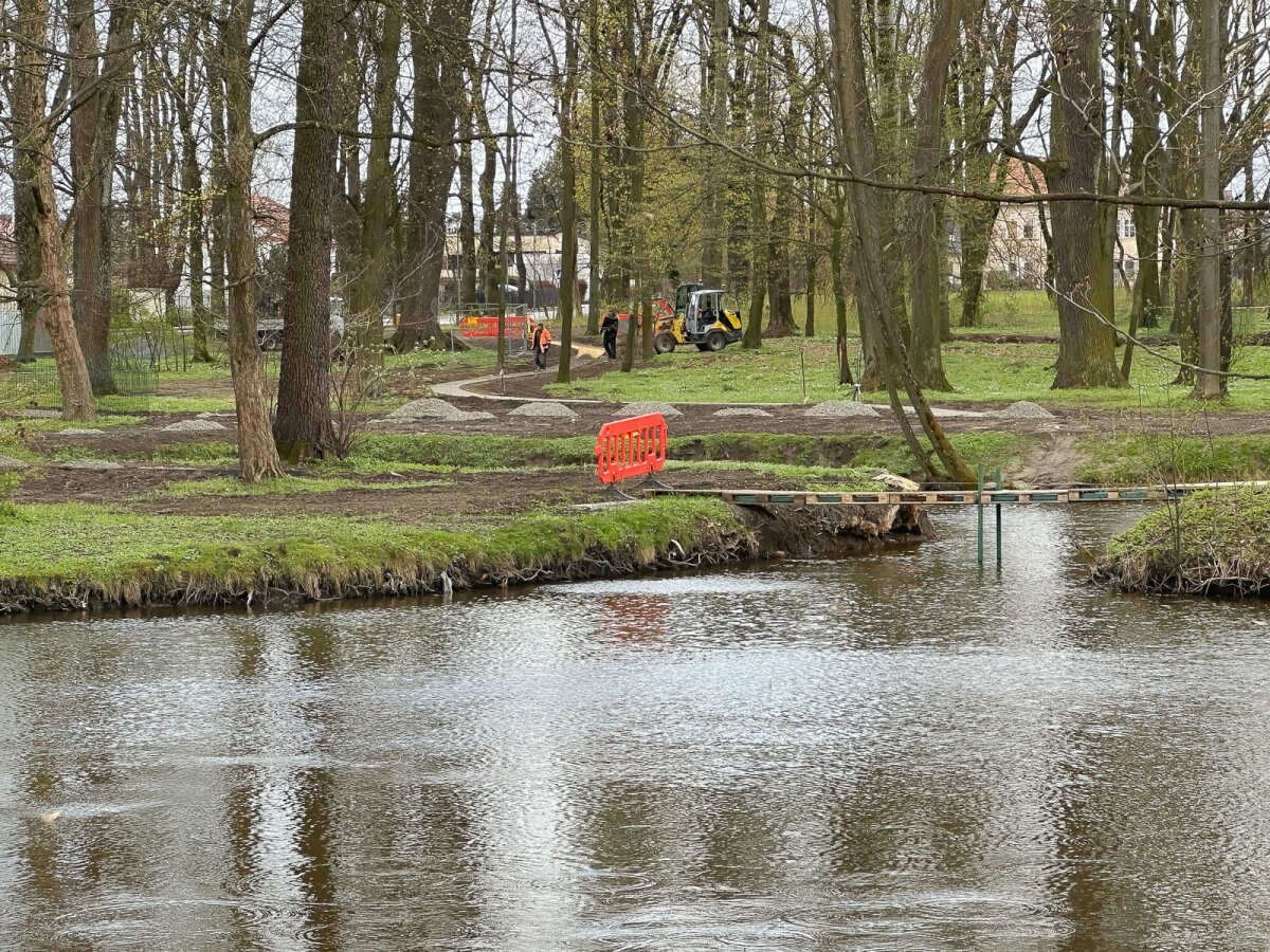 Rzeszów - Rewitalizacja parku na osiedlu Słocina [kwiecień 2025]