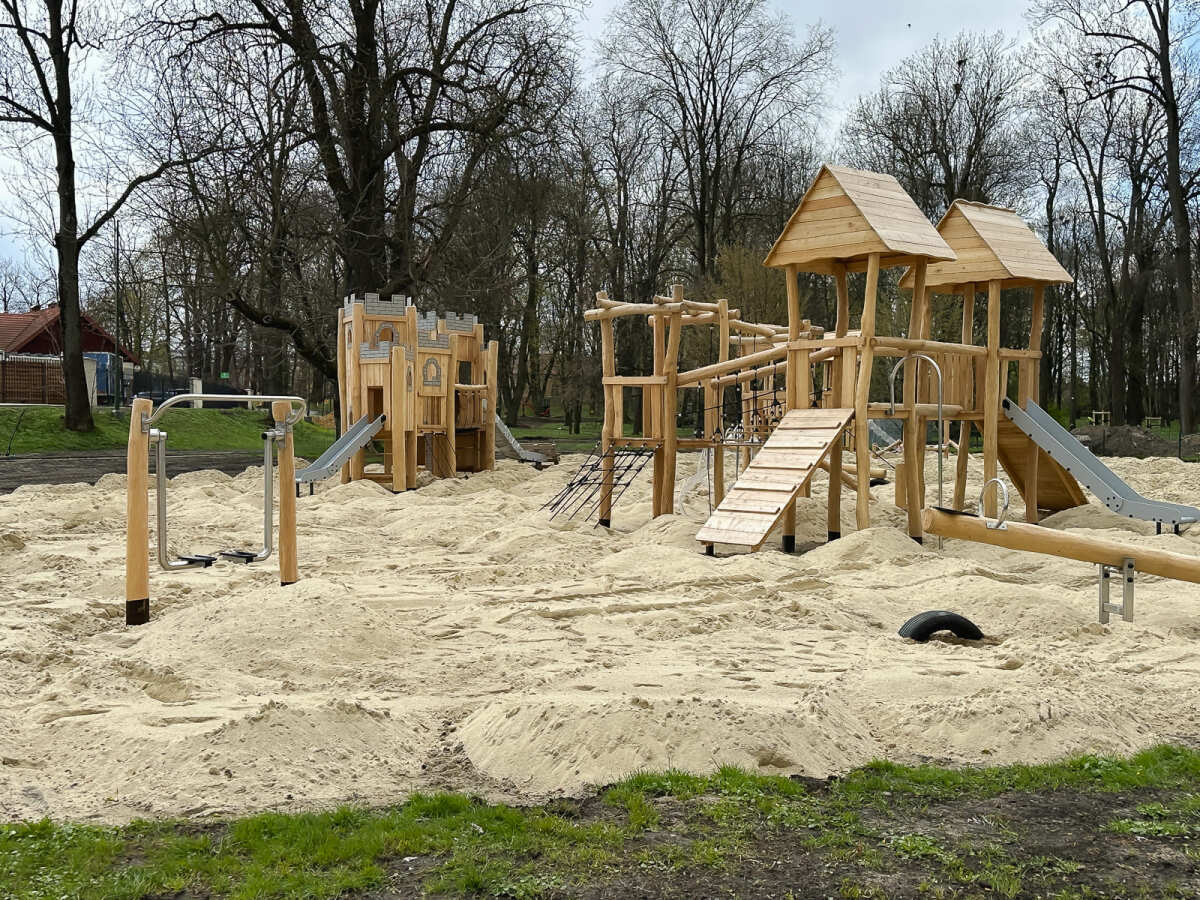 Rzeszów - Rewitalizacja parku na osiedlu Słocina [kwiecień 2025]