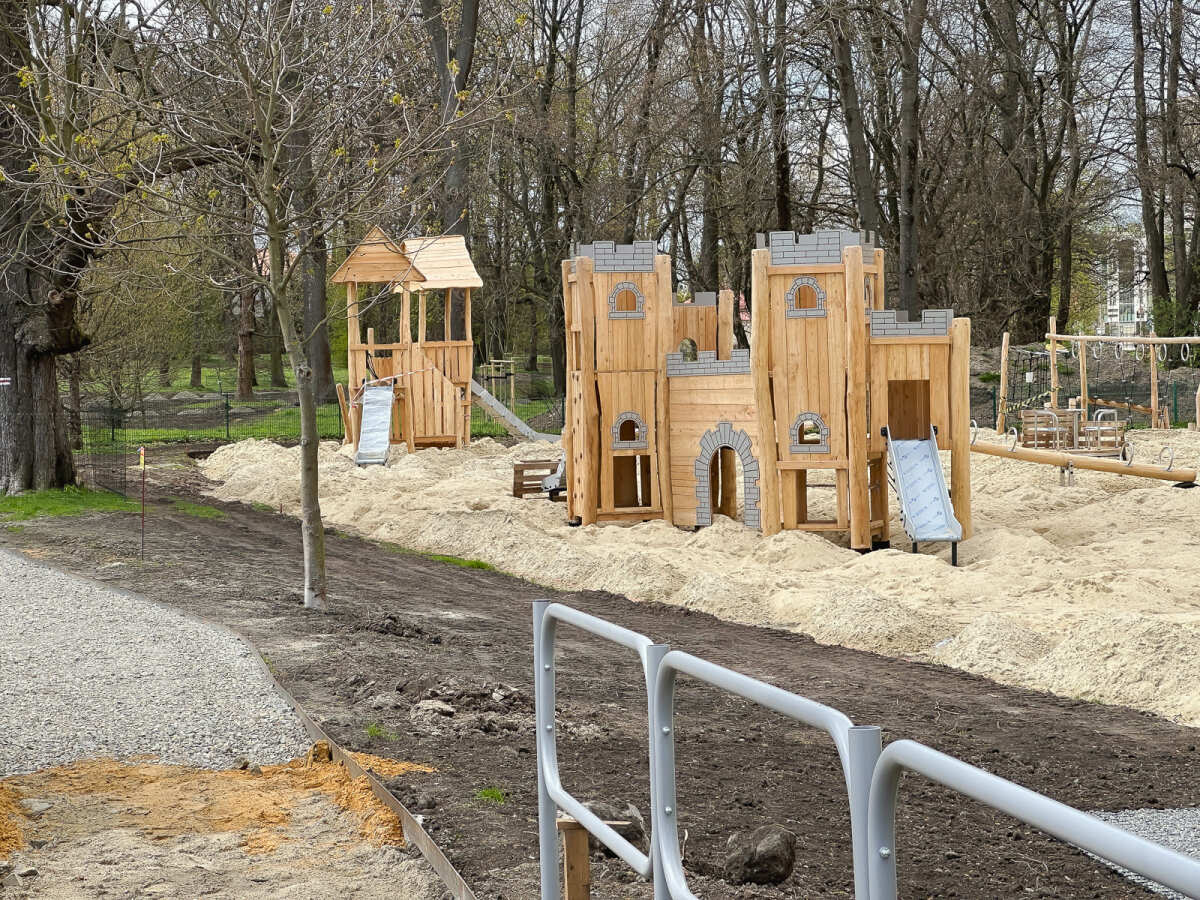 Rzeszów - Rewitalizacja parku na osiedlu Słocina [kwiecień 2025]