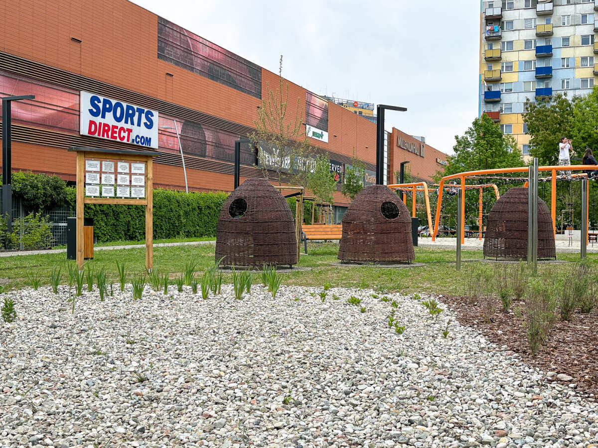 Rzeszów - Nowy ogród kieszonkowy na osiedlu Nowe Miasto