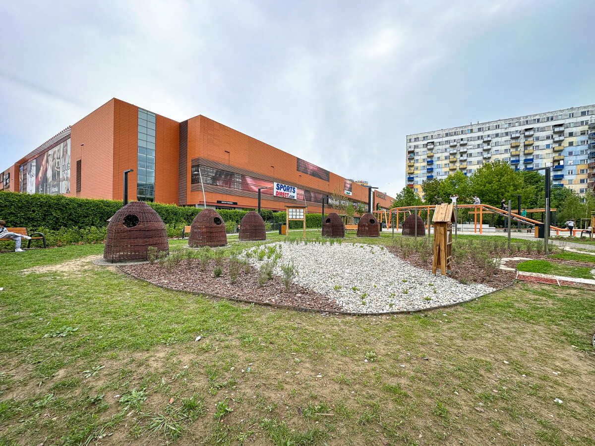 Rzeszów - Nowy ogród kieszonkowy na osiedlu Nowe Miasto