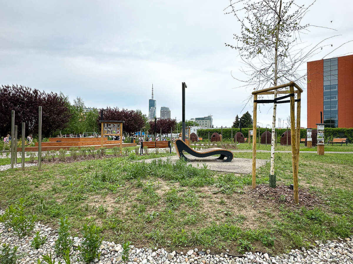 Rzeszów - Nowy ogród kieszonkowy na osiedlu Nowe Miasto