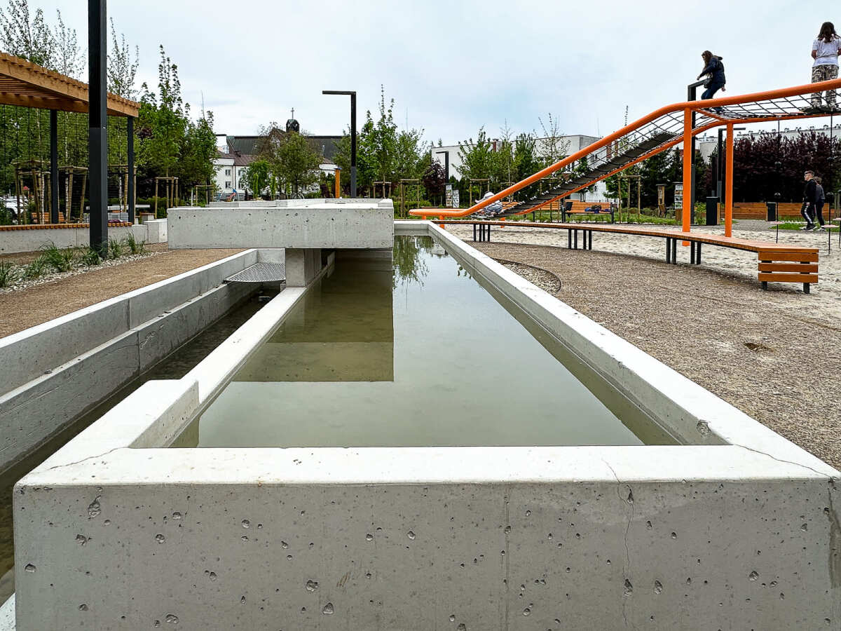 Rzeszów - Nowy ogród kieszonkowy na osiedlu Nowe Miasto
