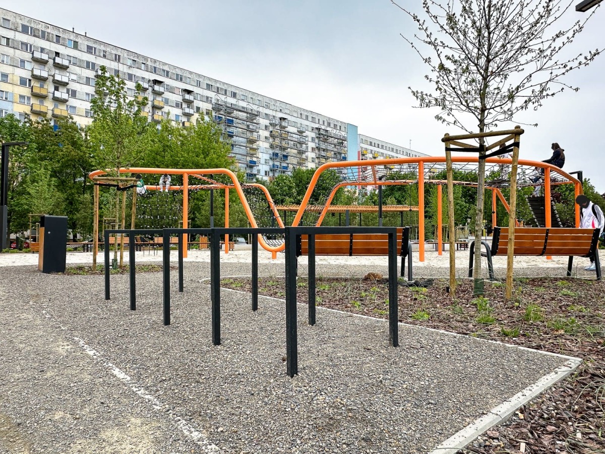 Rzeszów - Nowy ogród kieszonkowy na osiedlu Nowe Miasto