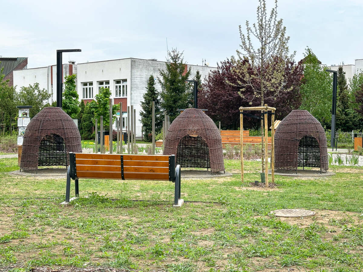 Rzeszów - Nowy ogród kieszonkowy na osiedlu Nowe Miasto