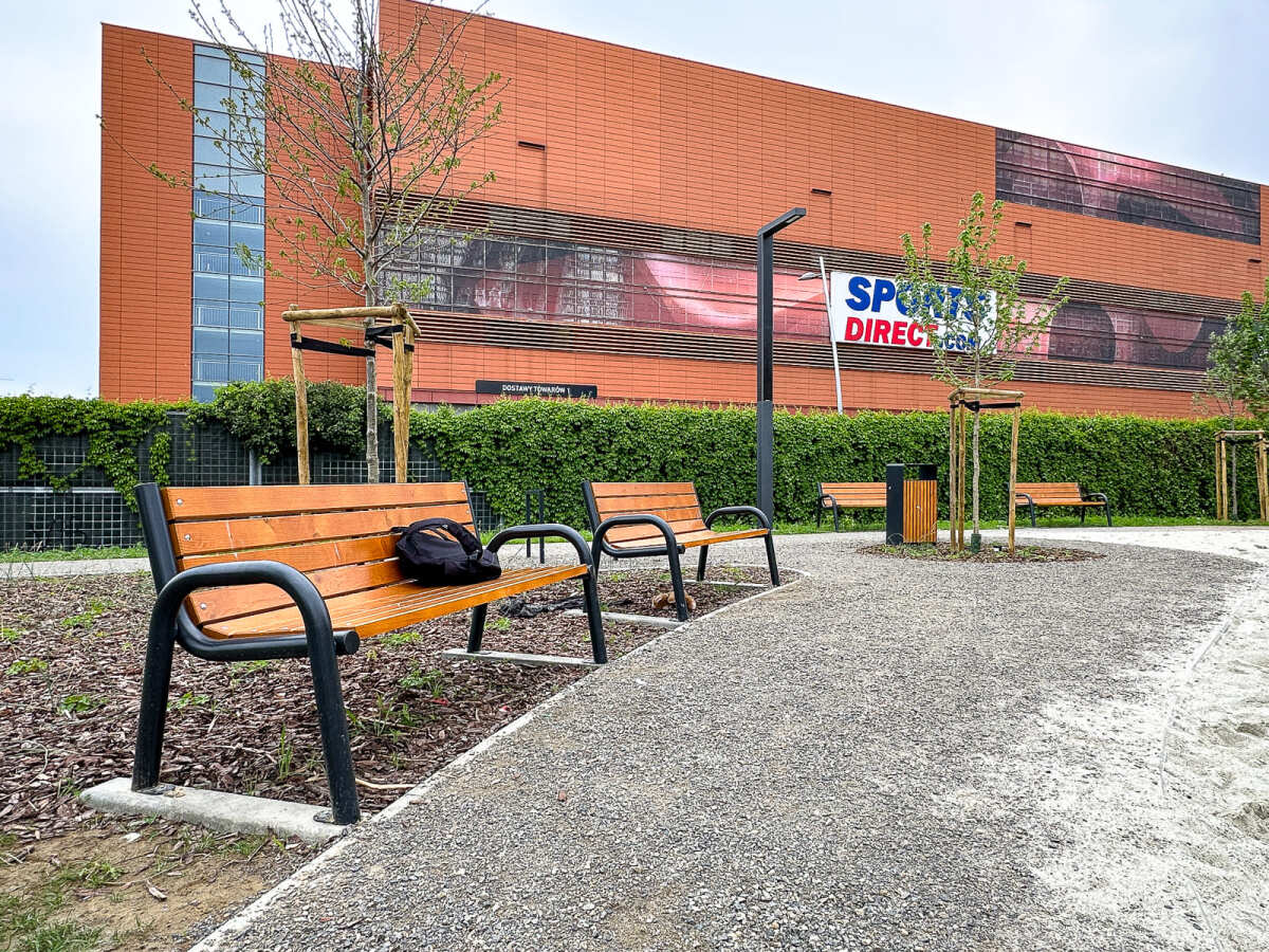 Rzeszów - Nowy ogród kieszonkowy na osiedlu Nowe Miasto