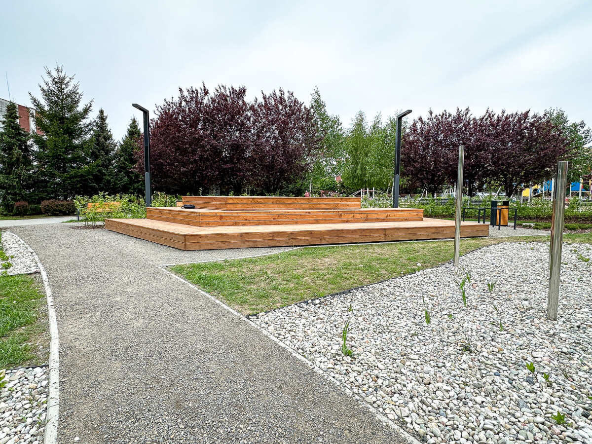 Rzeszów - Nowy ogród kieszonkowy na osiedlu Nowe Miasto