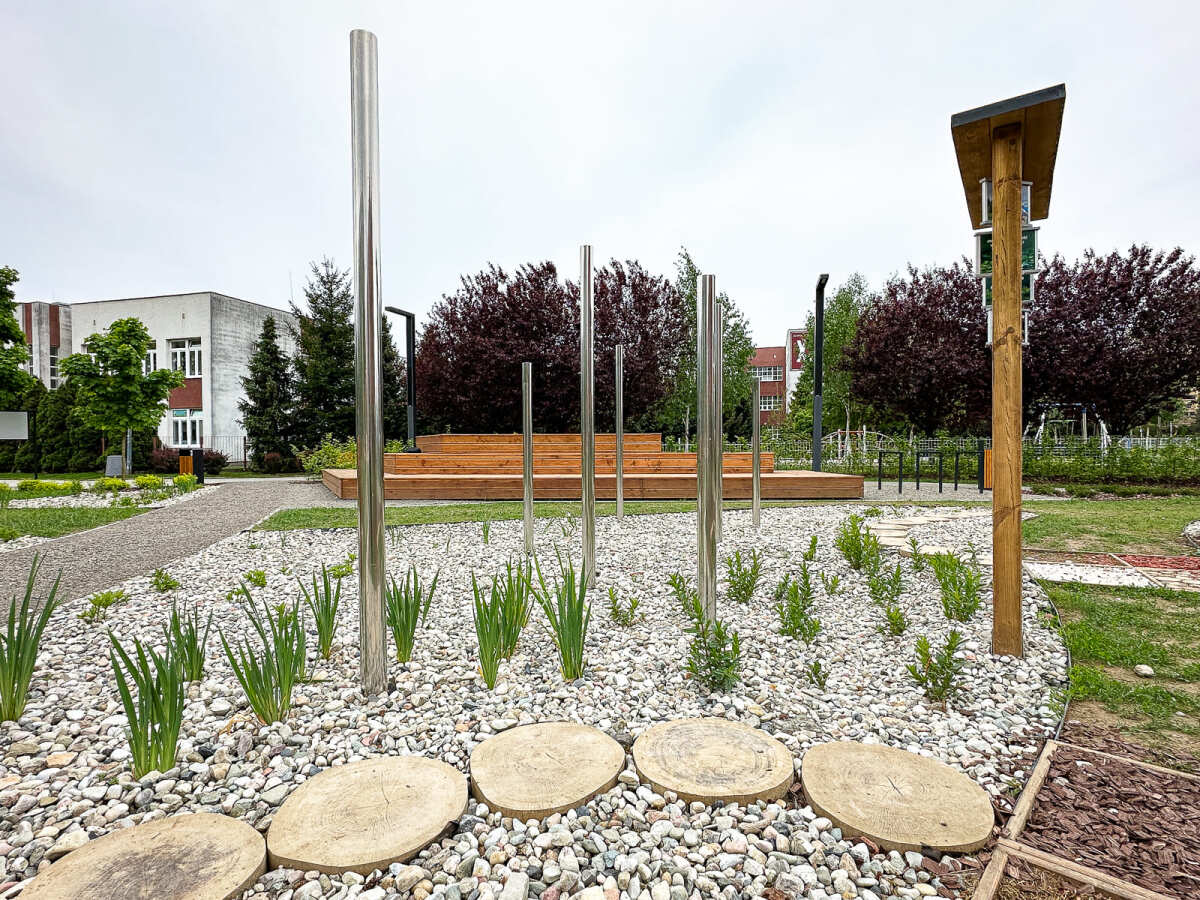 Rzeszów - Nowy ogród kieszonkowy na osiedlu Nowe Miasto