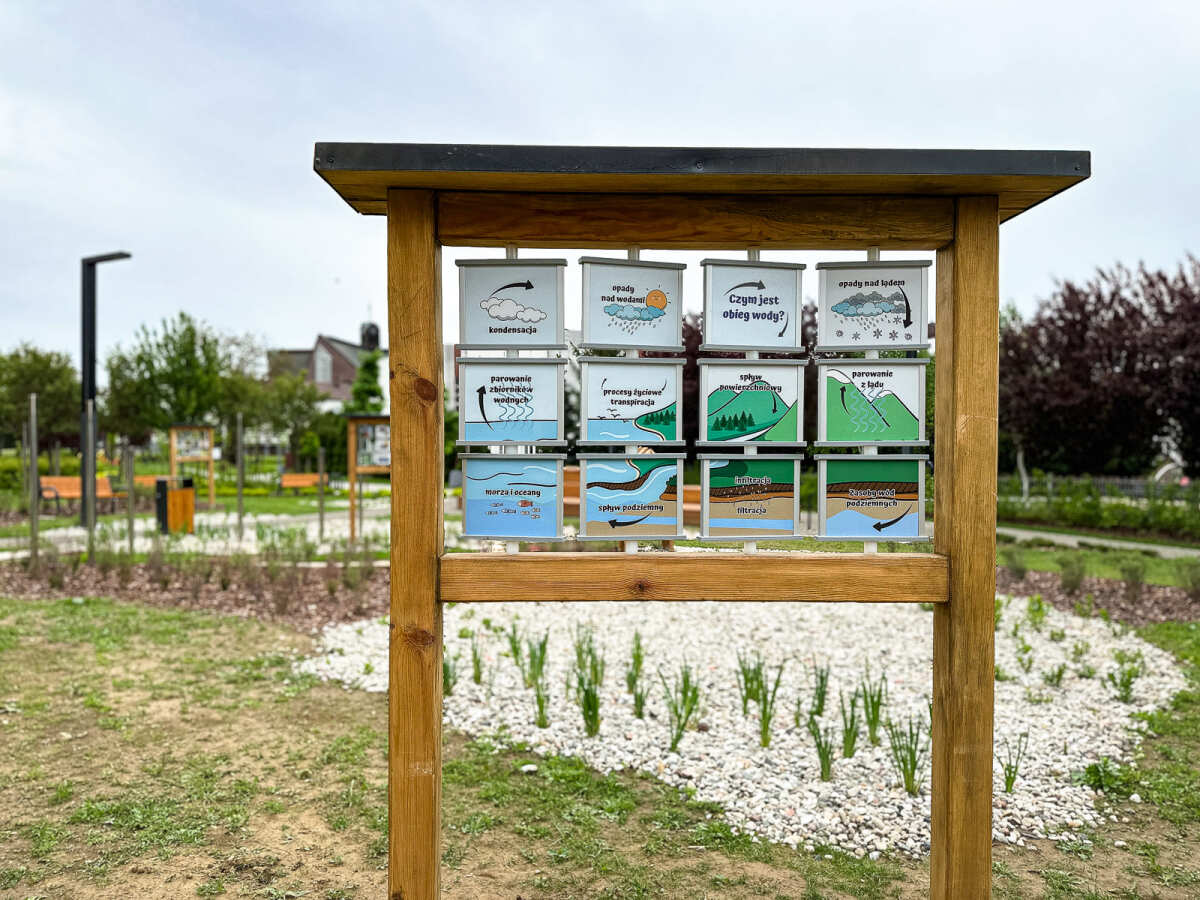 Rzeszów - Nowy ogród kieszonkowy na osiedlu Nowe Miasto