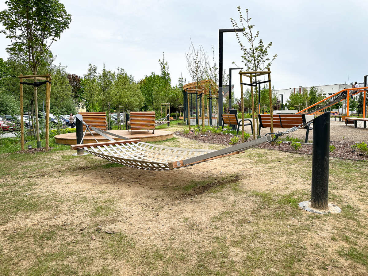 Rzeszów - Nowy ogród kieszonkowy na osiedlu Nowe Miasto