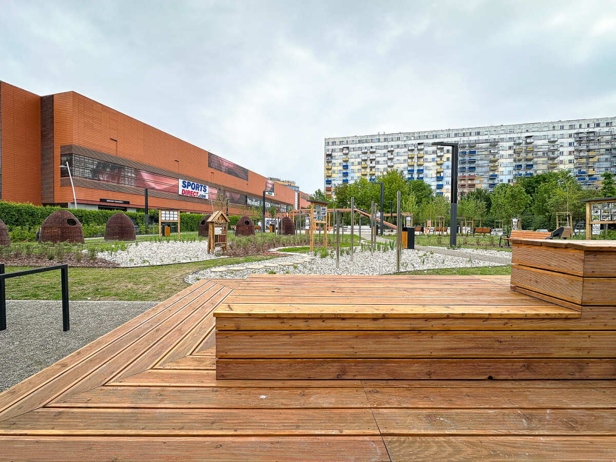 Rzeszów - Nowy ogród kieszonkowy na osiedlu Nowe Miasto