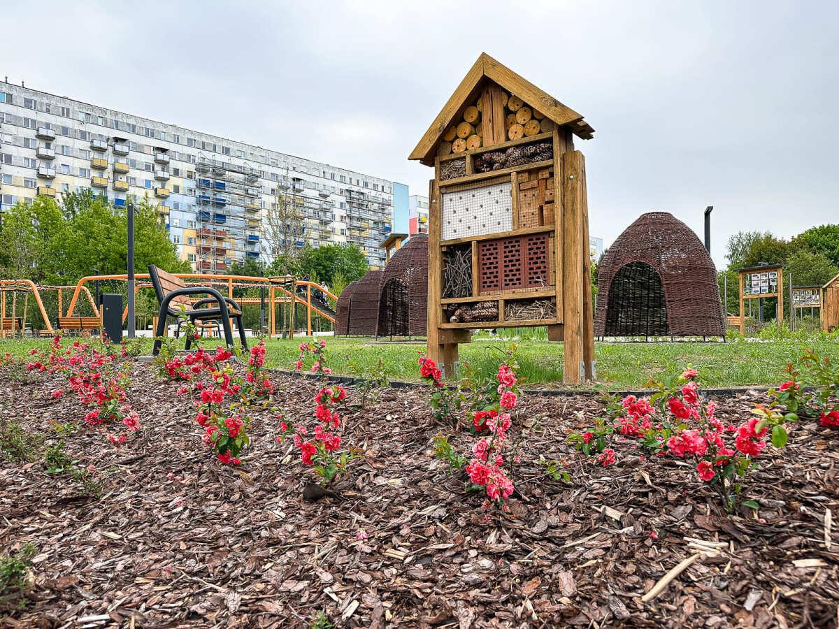 Rzeszów - Nowy ogród kieszonkowy na osiedlu Nowe Miasto