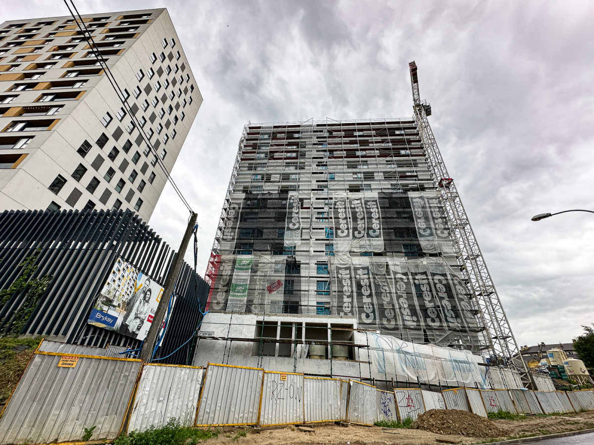 Rzeszów - II etap budowy kompleksu KrakoVska w Rzeszowie [czerwiec 2025]