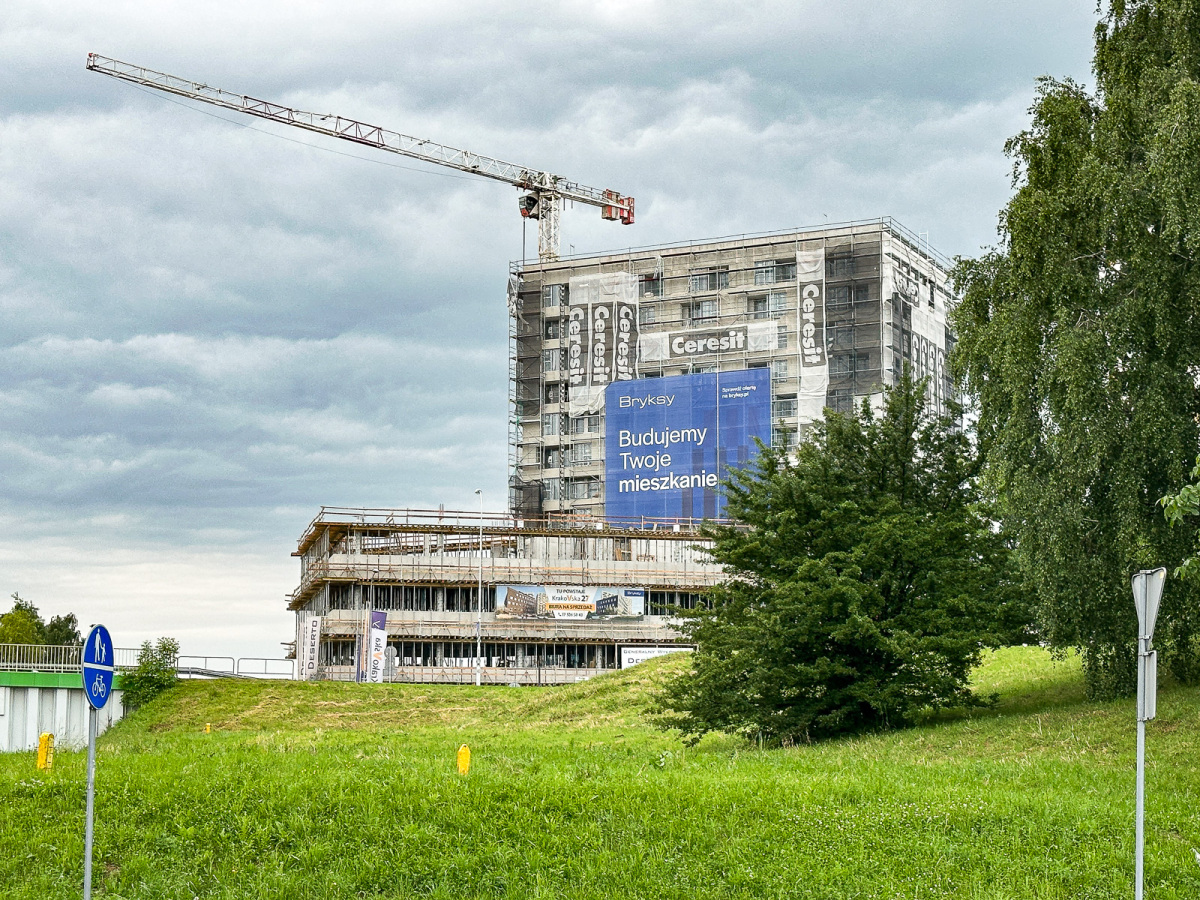 Rzeszów - II etap budowy kompleksu KrakoVska w Rzeszowie [czerwiec 2025]