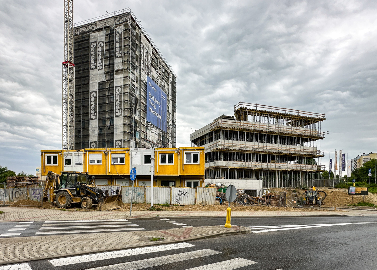 Rzeszów - II etap budowy kompleksu KrakoVska w Rzeszowie [czerwiec 2025]