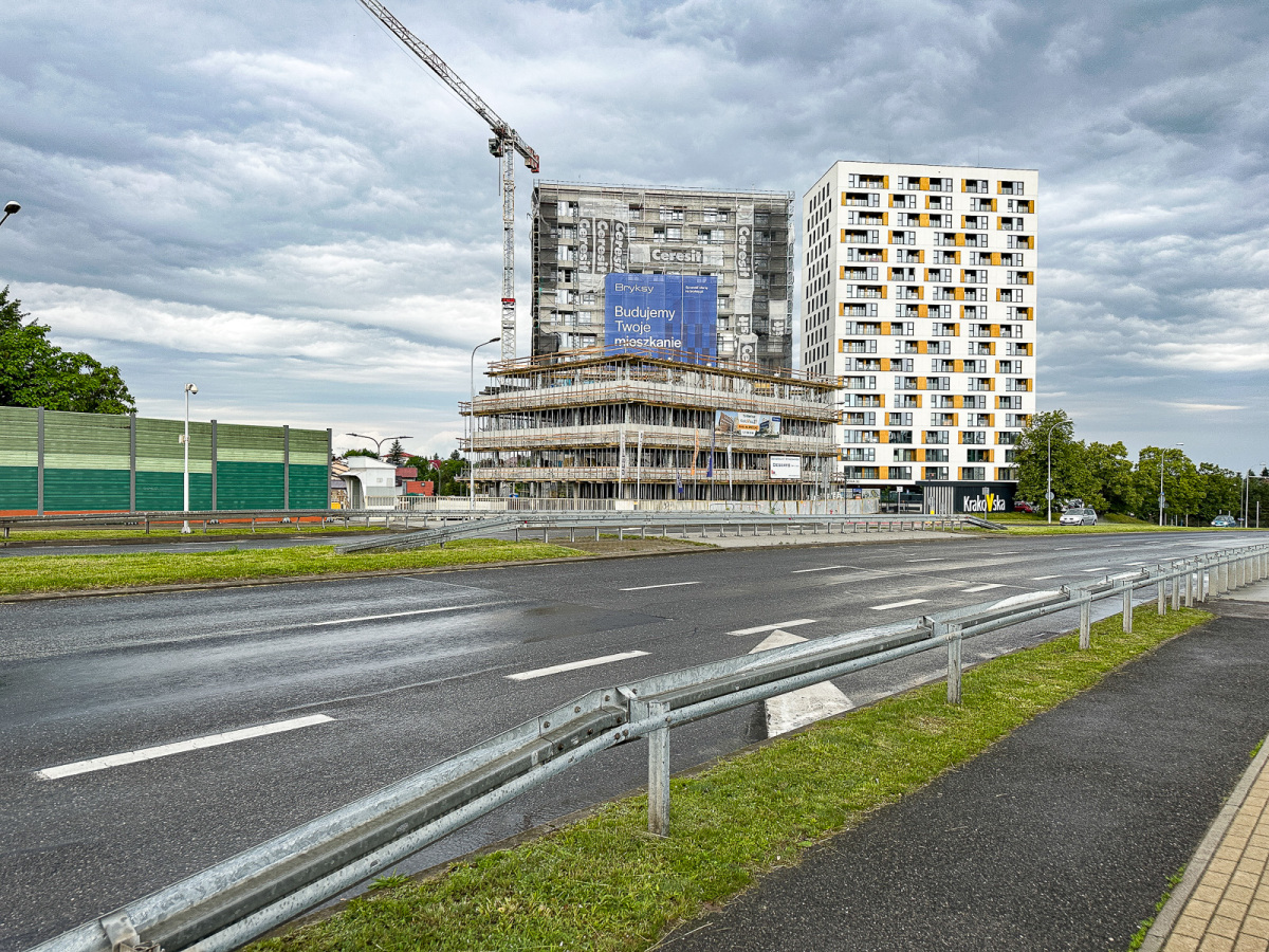 Rzeszów - II etap budowy kompleksu KrakoVska w Rzeszowie [czerwiec 2025]