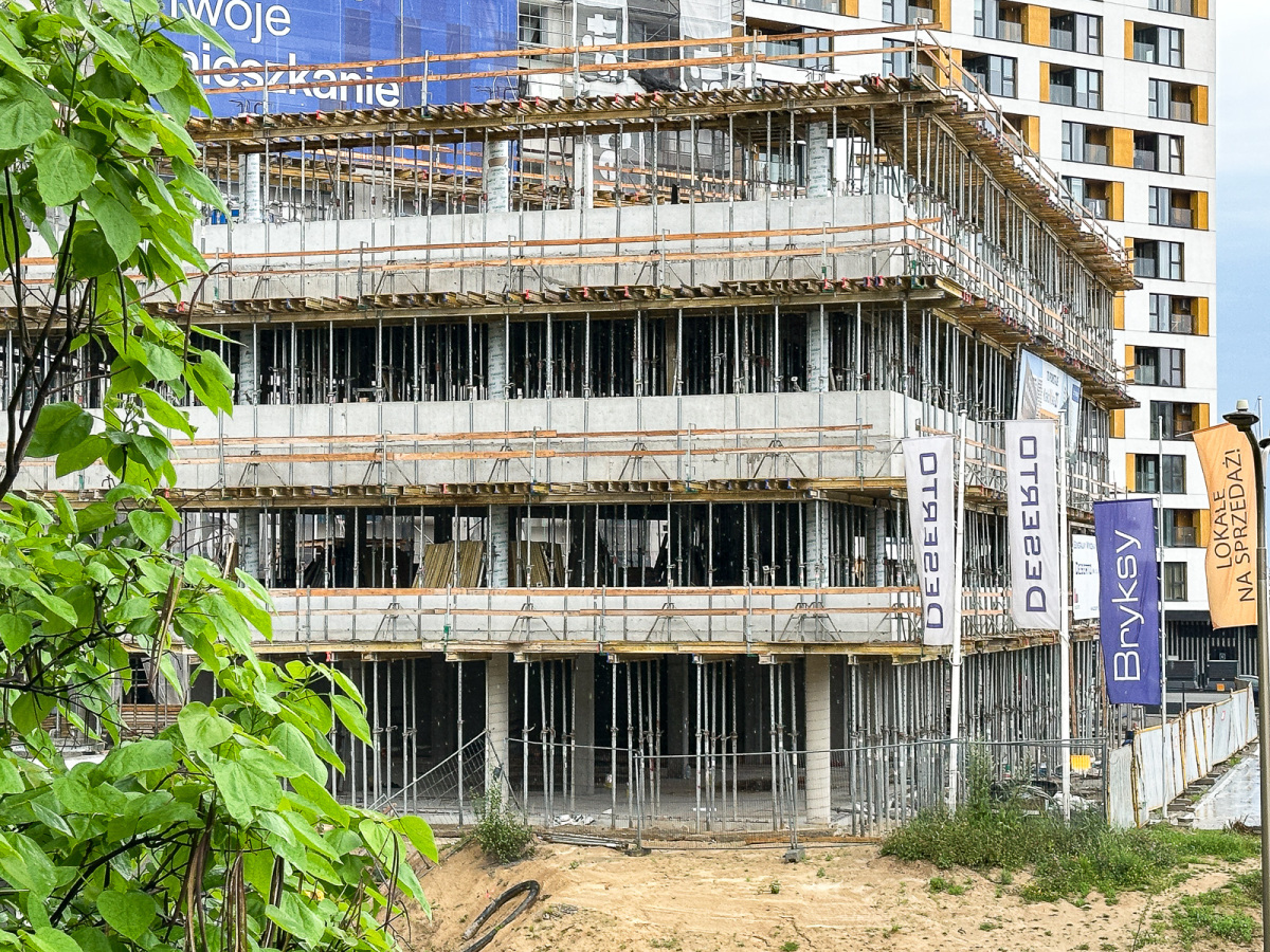 Rzeszów - II etap budowy kompleksu KrakoVska w Rzeszowie [czerwiec 2025]