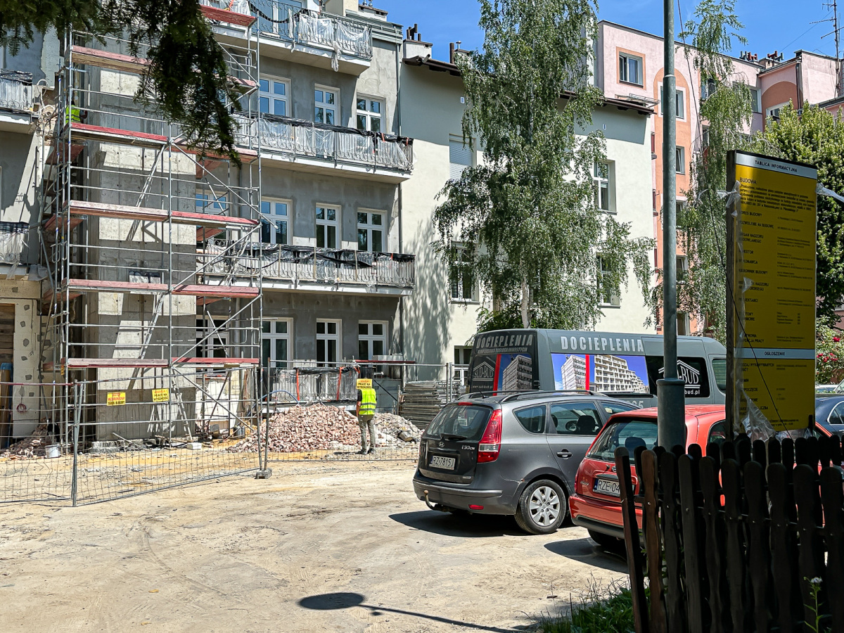 Rzeszów - Renowacja kamienicy przy ul. Piłsudskiego 3 w Rzeszowie