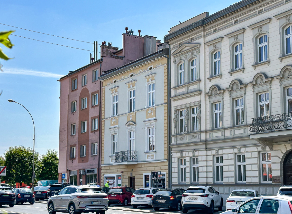 Rzeszów - Renowacja kamienicy przy ul. Piłsudskiego 3 w Rzeszowie