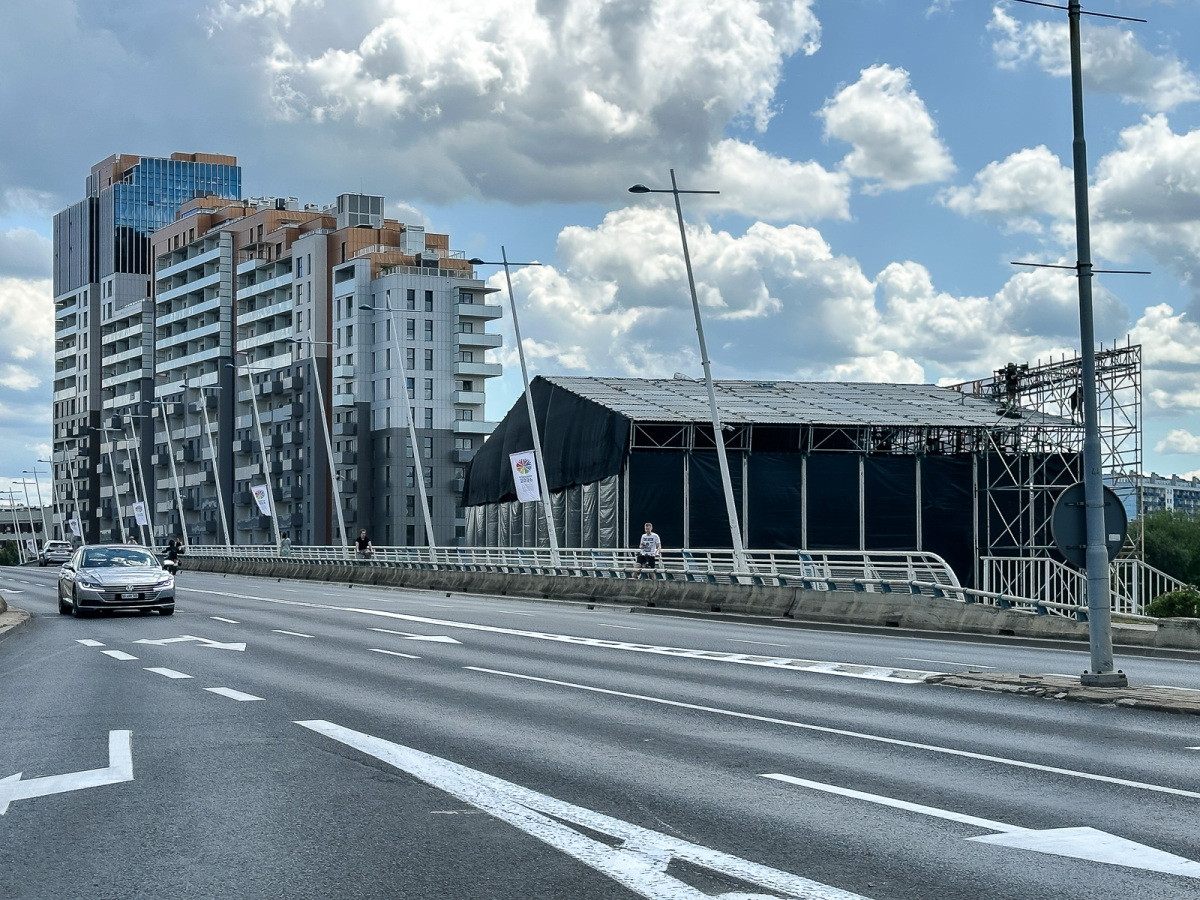 Rzeszów - Budowa sceny Koncertu Głównego ESK 2025