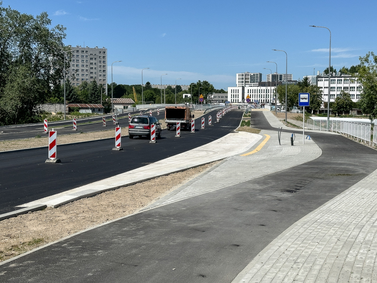 Rzeszów - Zakończony I etap Wisłkostrady: nowy Most Załęski i nowe rondo