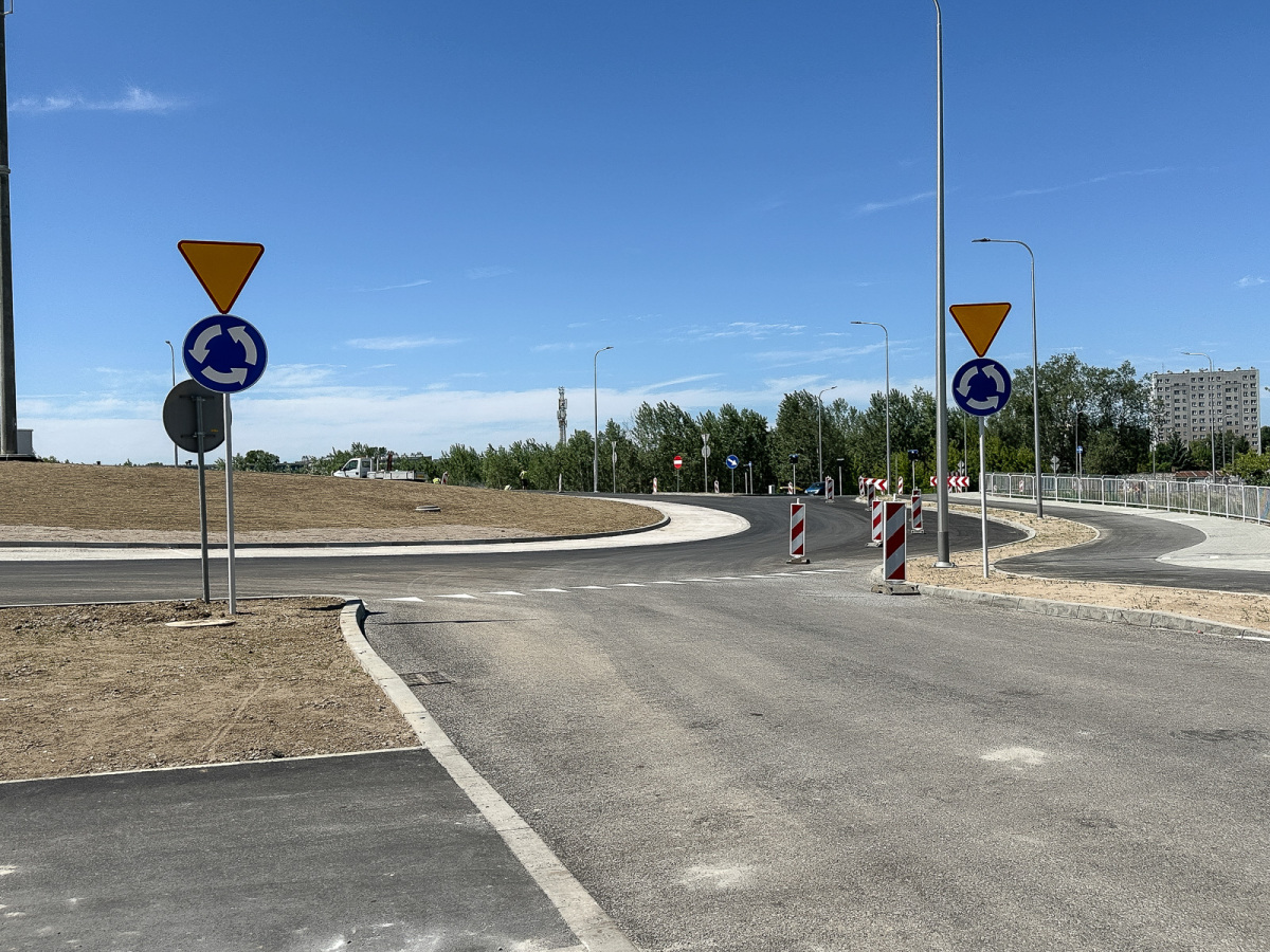 Rzeszów - Zakończony I etap Wisłkostrady: nowy Most Załęski i nowe rondo