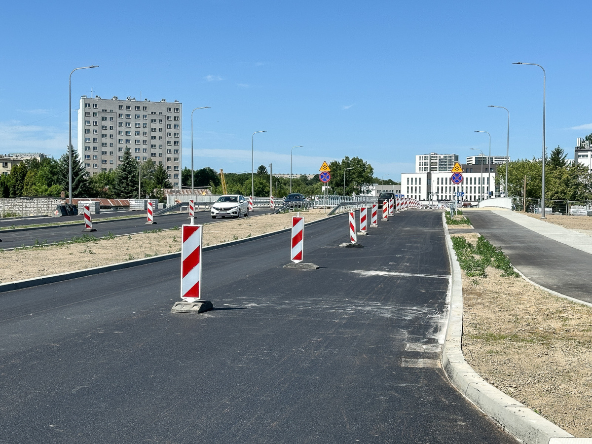 Rzeszów - Zakończony I etap Wisłkostrady: nowy Most Załęski i nowe rondo