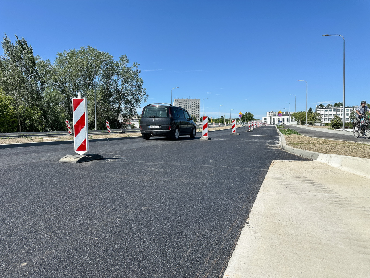 Rzeszów - Zakończony I etap Wisłkostrady: nowy Most Załęski i nowe rondo