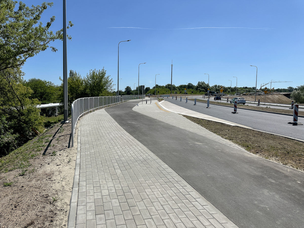 Rzeszów - Zakończony I etap Wisłkostrady: nowy Most Załęski i nowe rondo