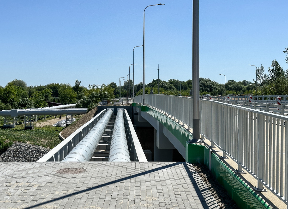 Rzeszów - Zakończony I etap Wisłkostrady: nowy Most Załęski i nowe rondo