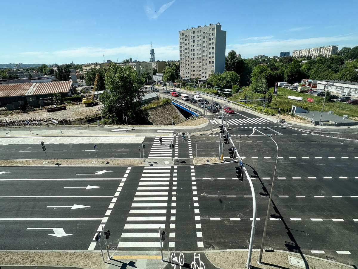 Rzeszów - Zakończony I etap Wisłkostrady: nowy Most Załęski i nowe rondo